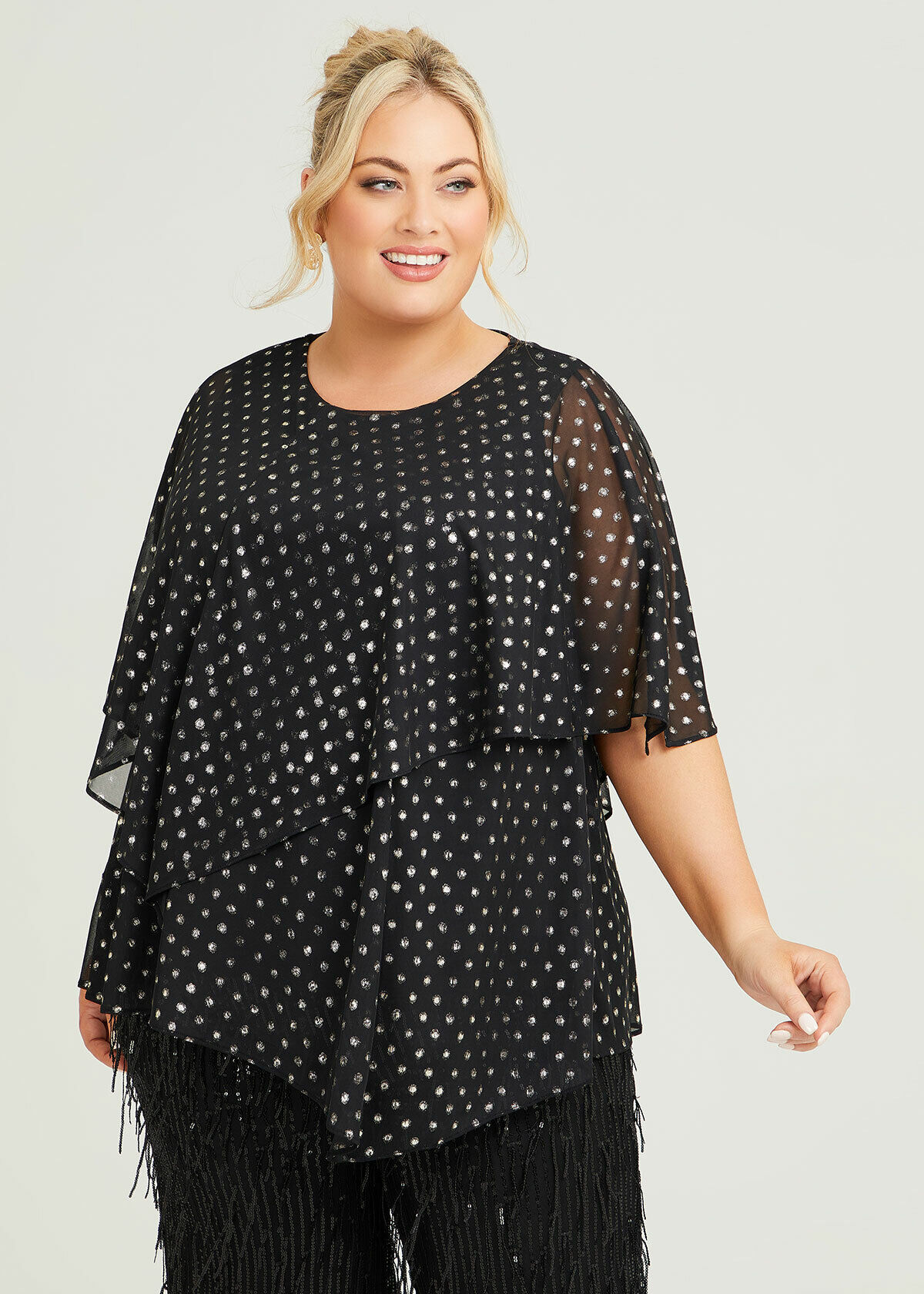 Formal tunic tops new arrivals plus size