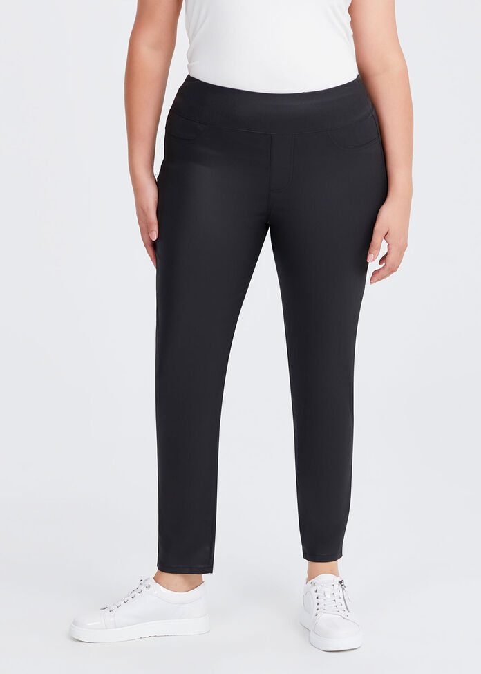 The Muse Coated Slim Jean, , hi-res