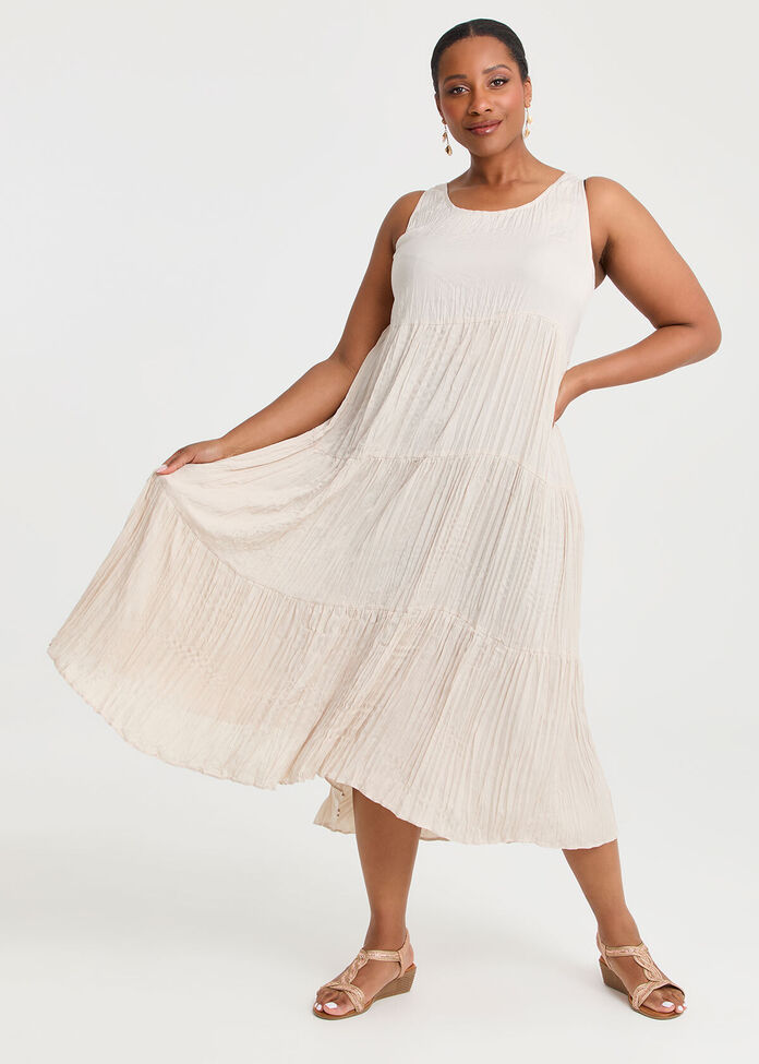 Pleated Enya Dress, , hi-res