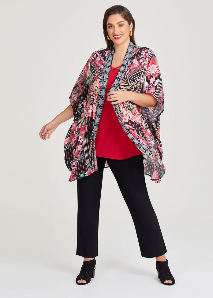 Natural Celina Kimono, , hi-res