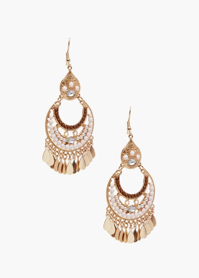 Beaded Dangle Earrings