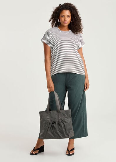 Plus Size Mel Lyocell Drawstring Pant