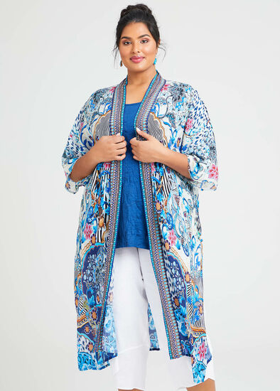 Plus Size Kimono Tops | Taking AU