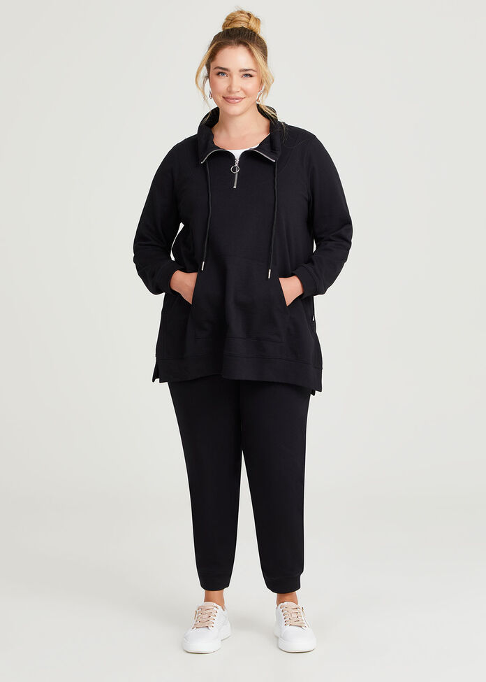 Funnel Neck Active Tunic, , hi-res