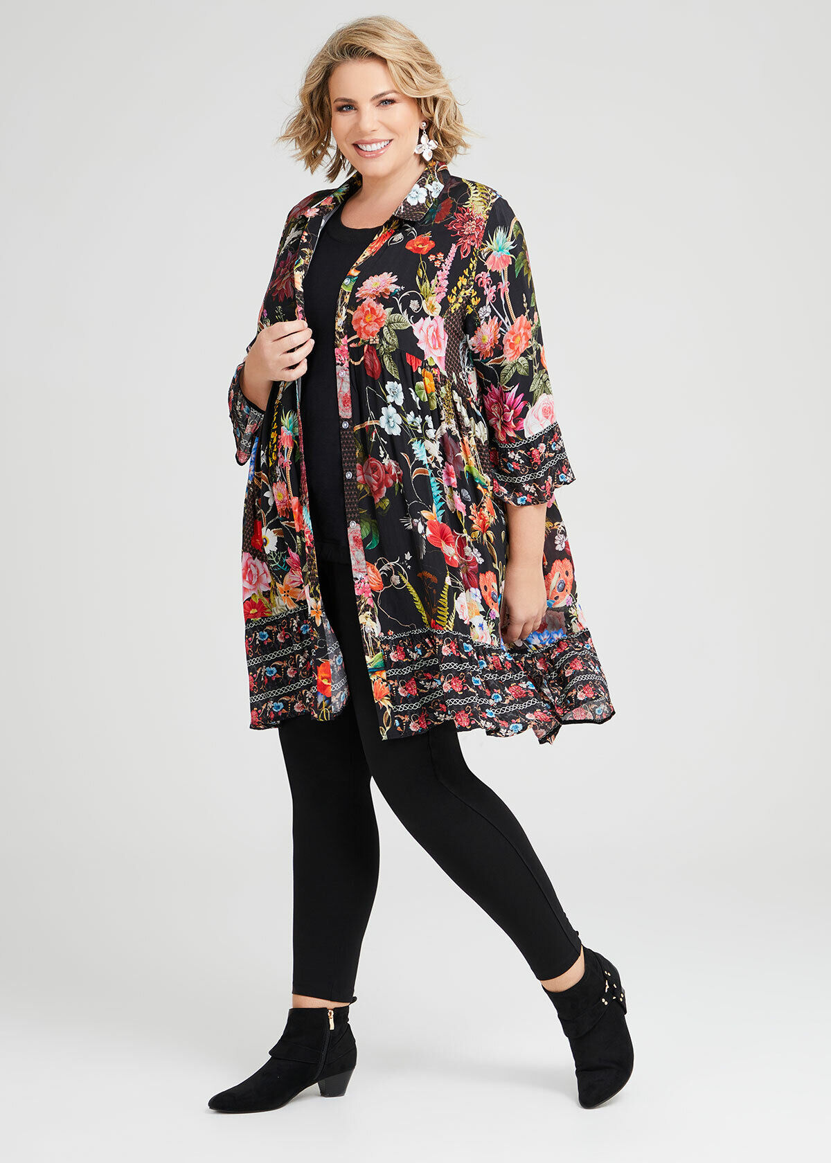 Roses plus size clothing hot sale