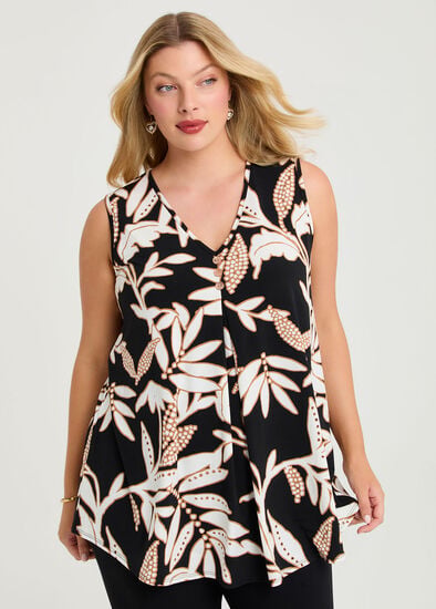 Plus Size Safari Scene Luna Tank