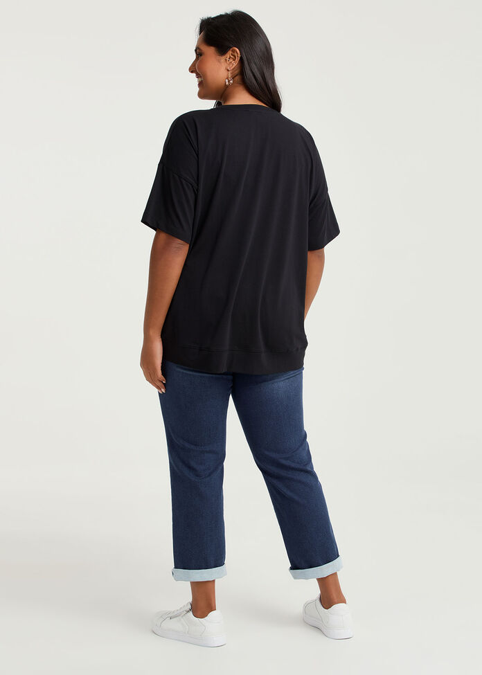 Organic Cotton Relaxed T-shirt, , hi-res