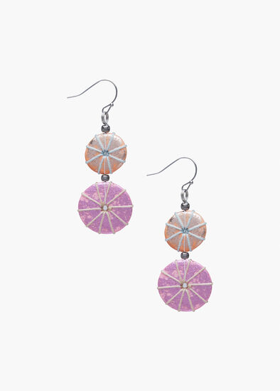 Threaded Bead Earrings