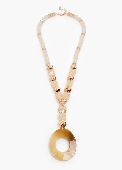 Natural Gong Necklace