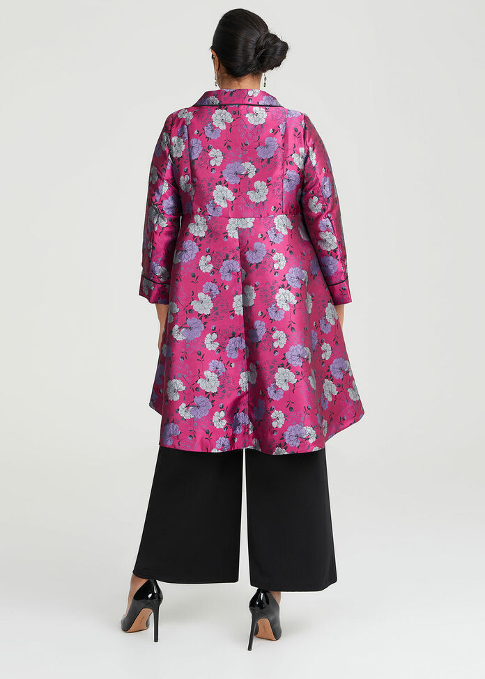Isabella Jacquard Event Coat, , hi-res