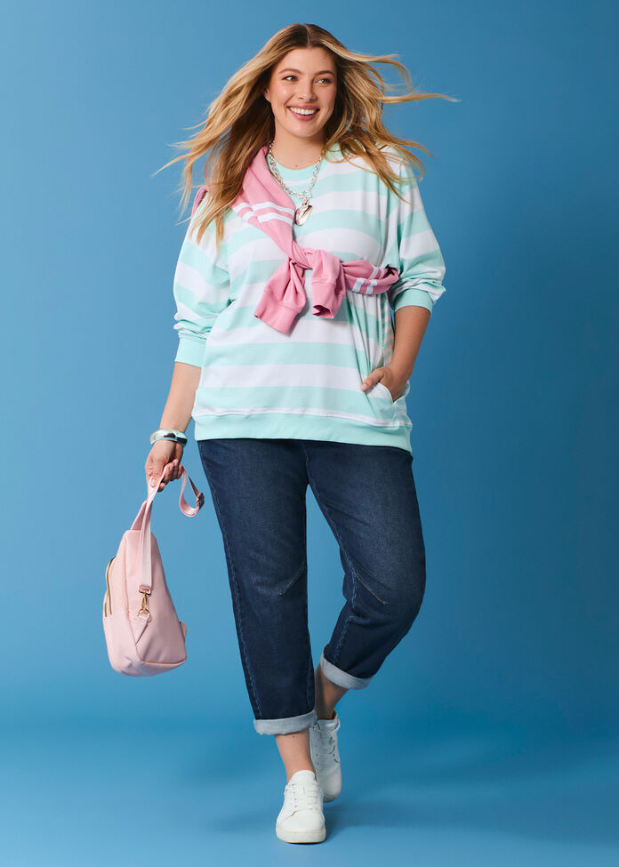 Mixed Stripe Outfit, , hi-res