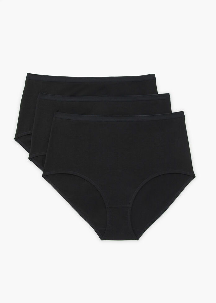 3 Pack Australian Cotton Blend Briefs, , hi-res