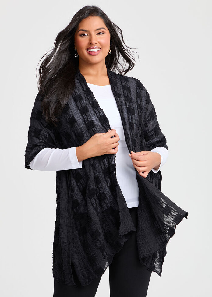 Mesh Geometric Cape, , hi-res