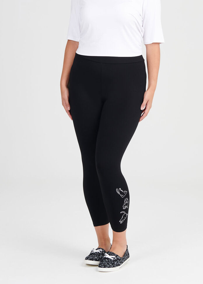 The Cat Is Back Legging, , hi-res