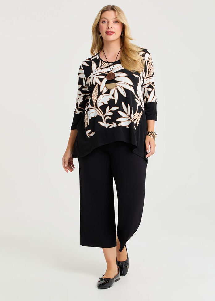 Safari Scene Luna Spliced Top, , hi-res