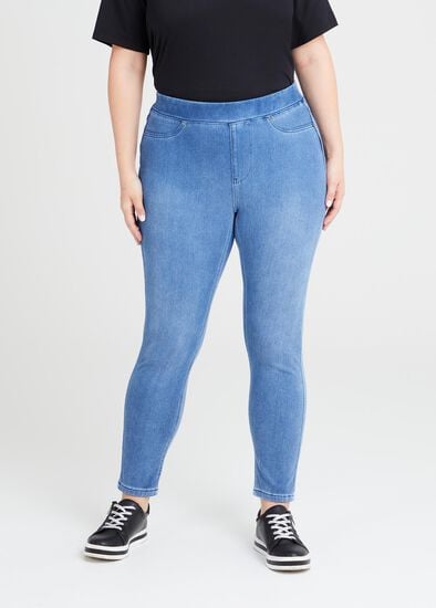 Plus Size The Best Friend Denim Jegging