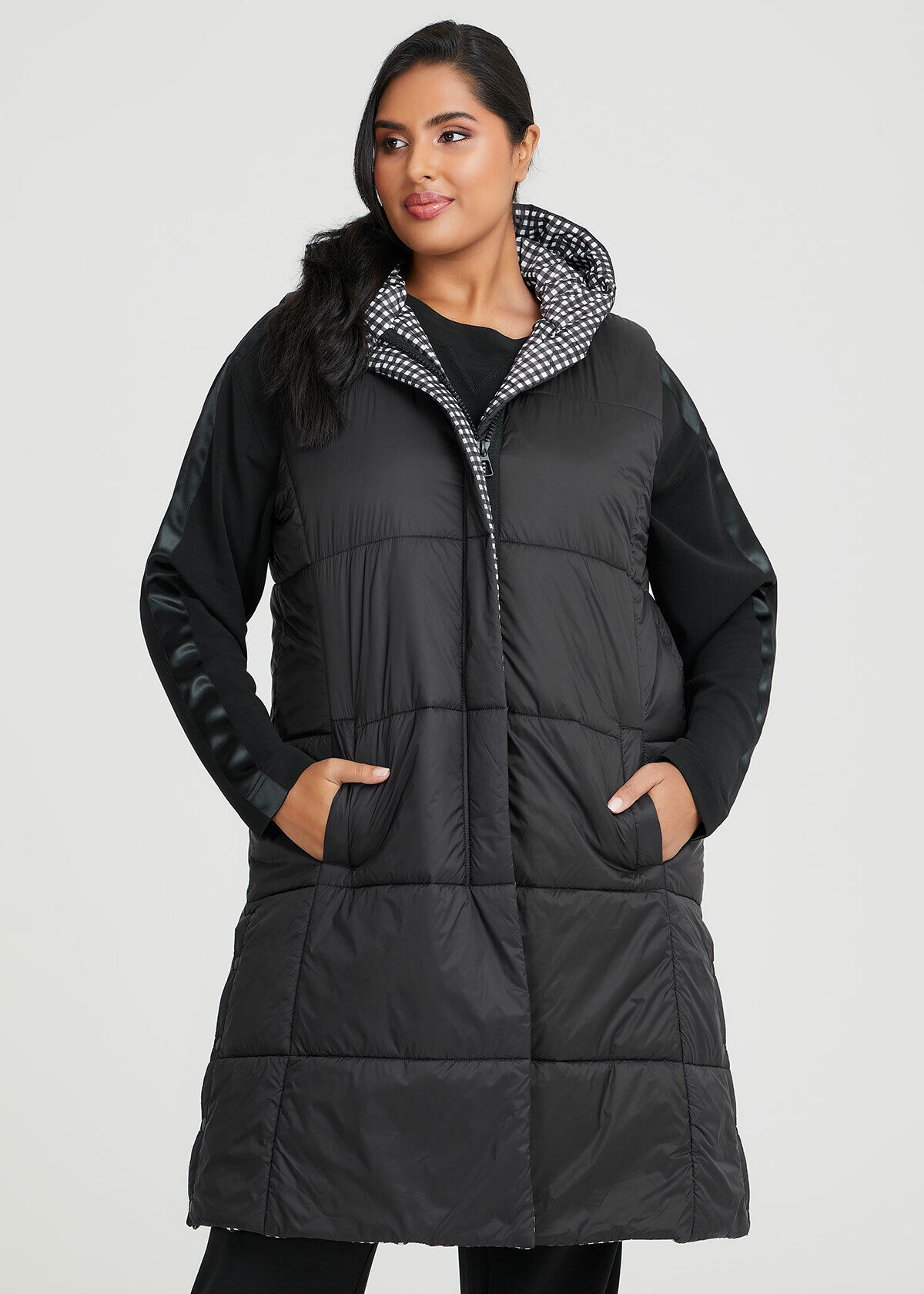Longline puffer vest 2025
