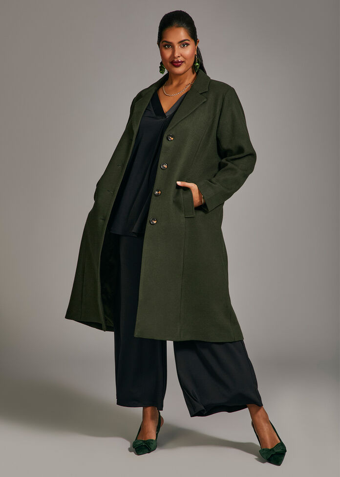 Kala Belted Coat, , hi-res