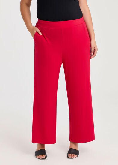 Plus Size Eliza Knit Wide Leg Pant