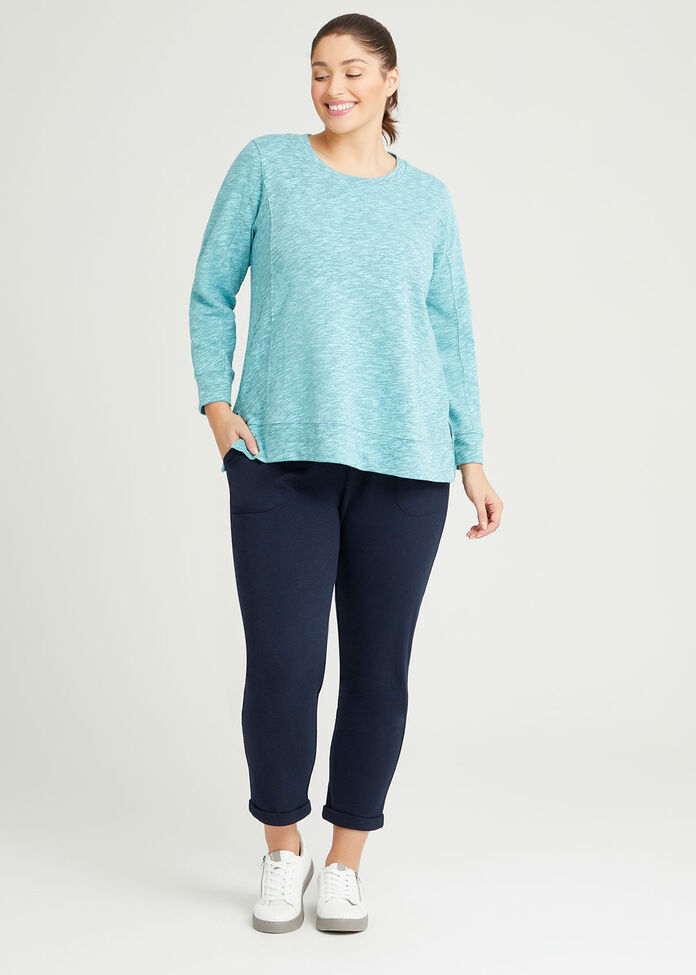 Cotton Weekender Sweat, , hi-res