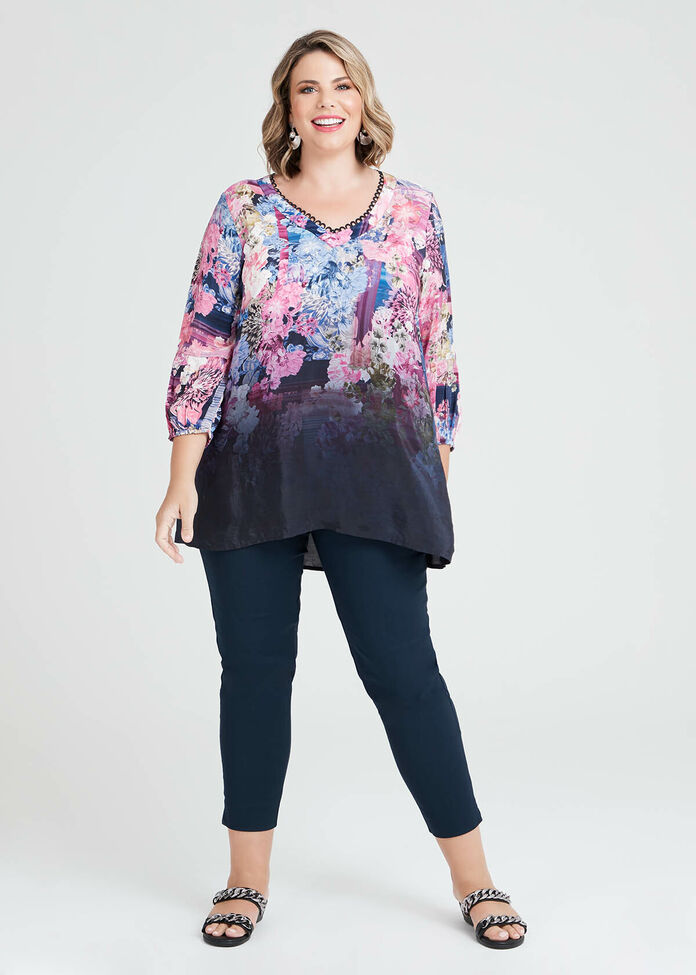 Natural Mykonos Boho Tunic, , hi-res
