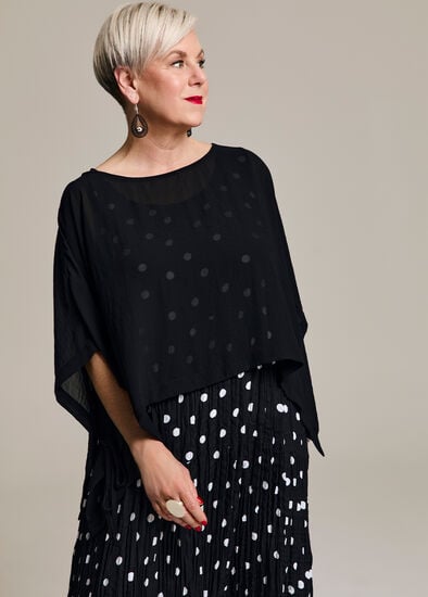 Plus Size Chiffon Enya Overtop