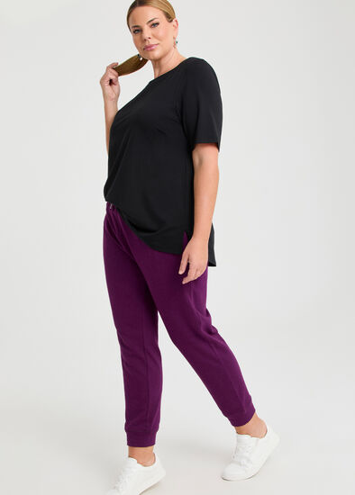 Plus Size Taper Leg Trackpant