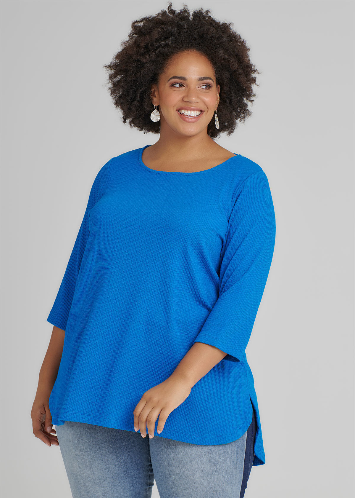 Long sleeve plus size tops online