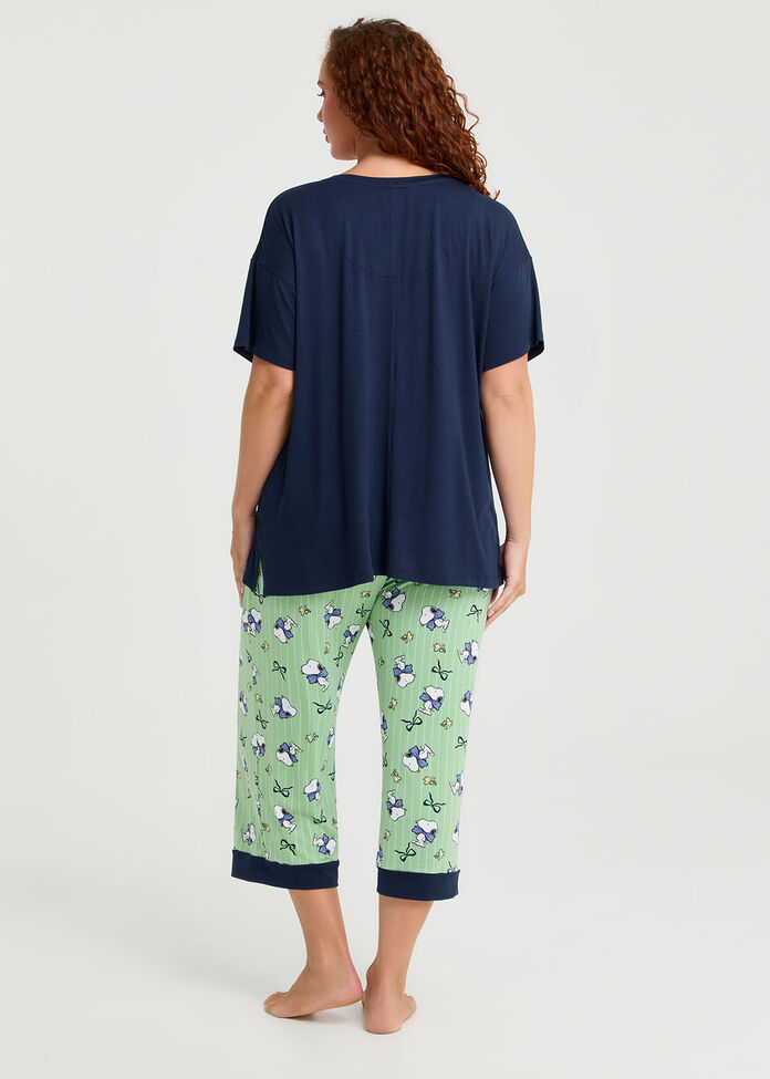 Peanuts Snoopy Pyjama Top, , hi-res