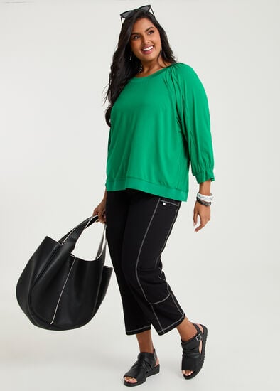 Plus Size Cotton Elevate Avery Pant