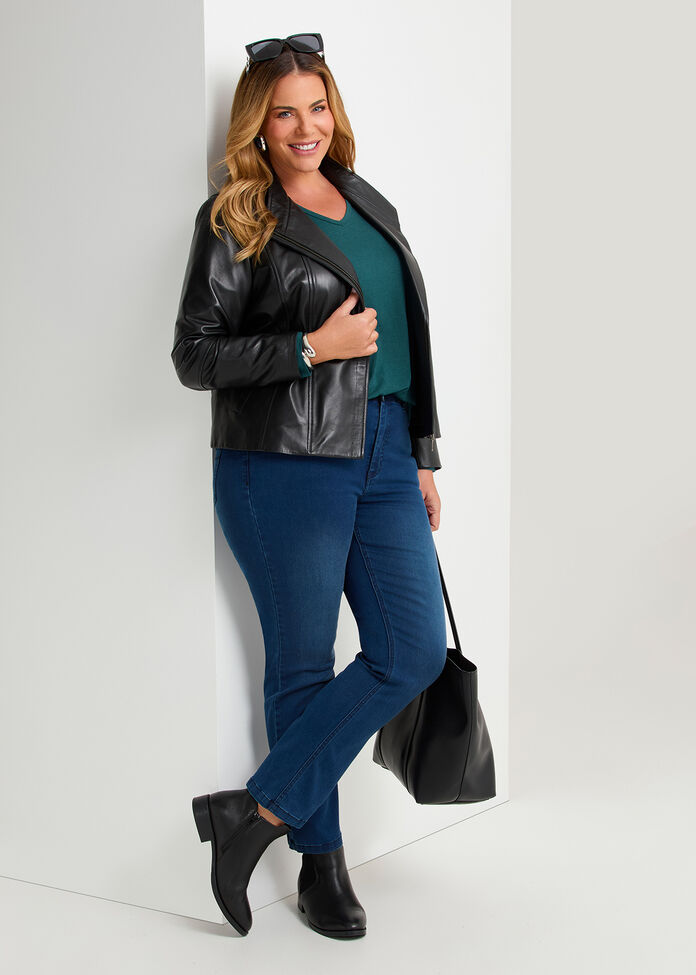 Leather Casual Outfit, , hi-res