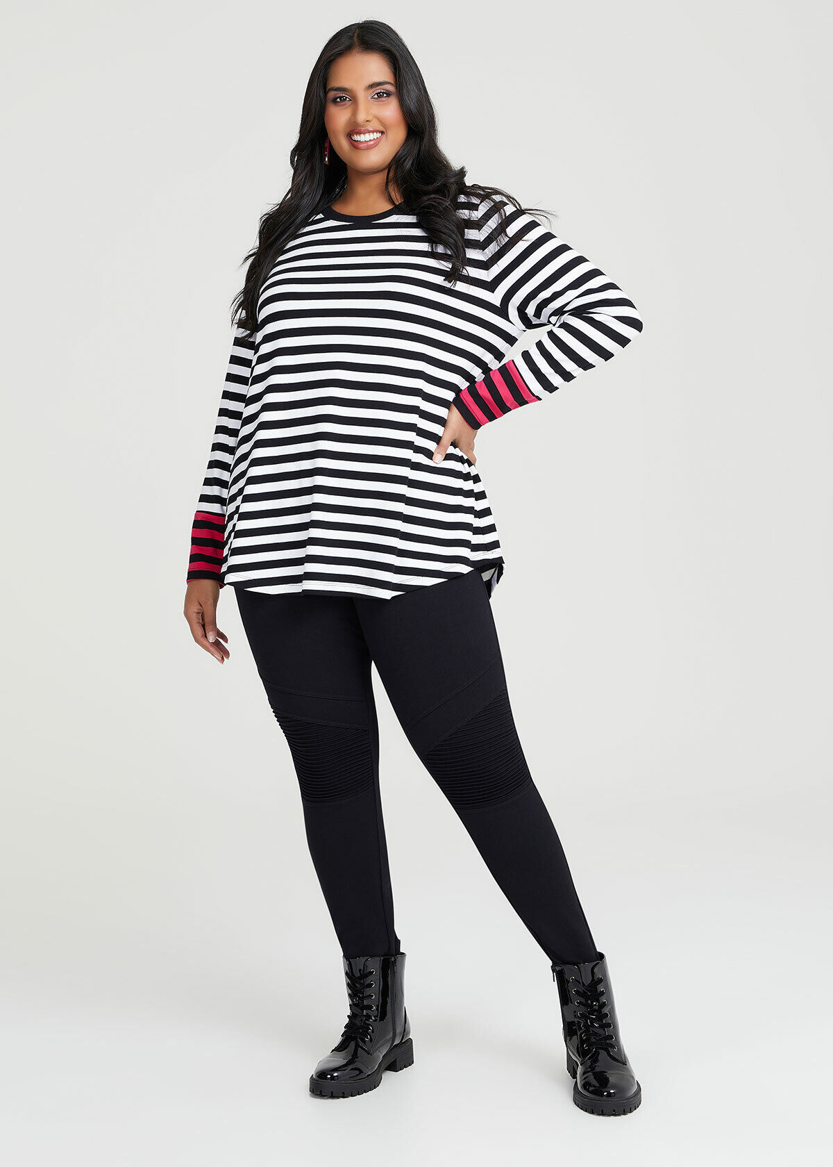 Plus size outlet moto leggings