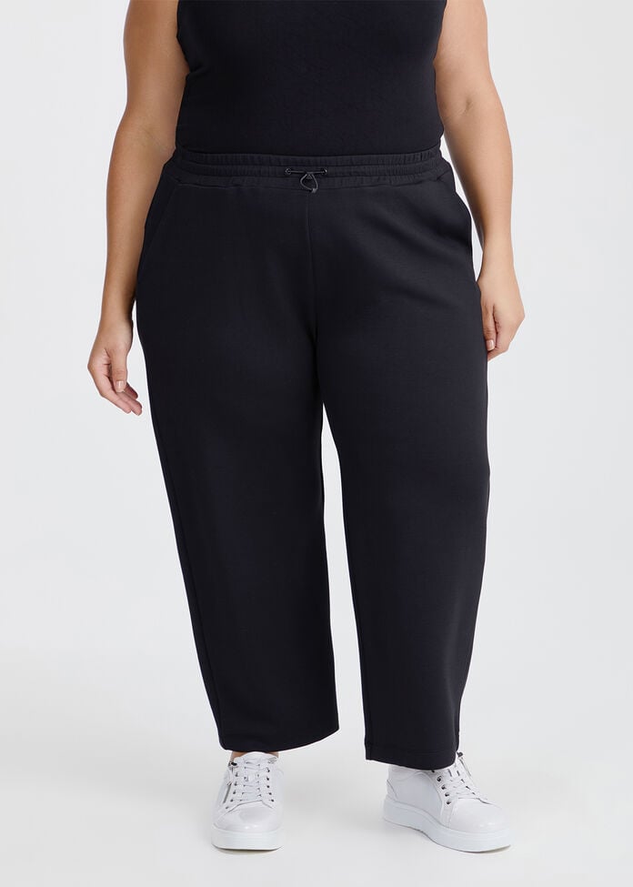 Modal Wide Leg Trackpant, , hi-res