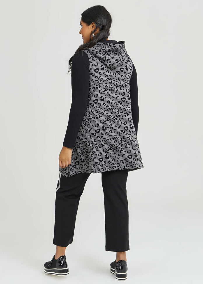 Jasper Rib Ponte Vest, , hi-res