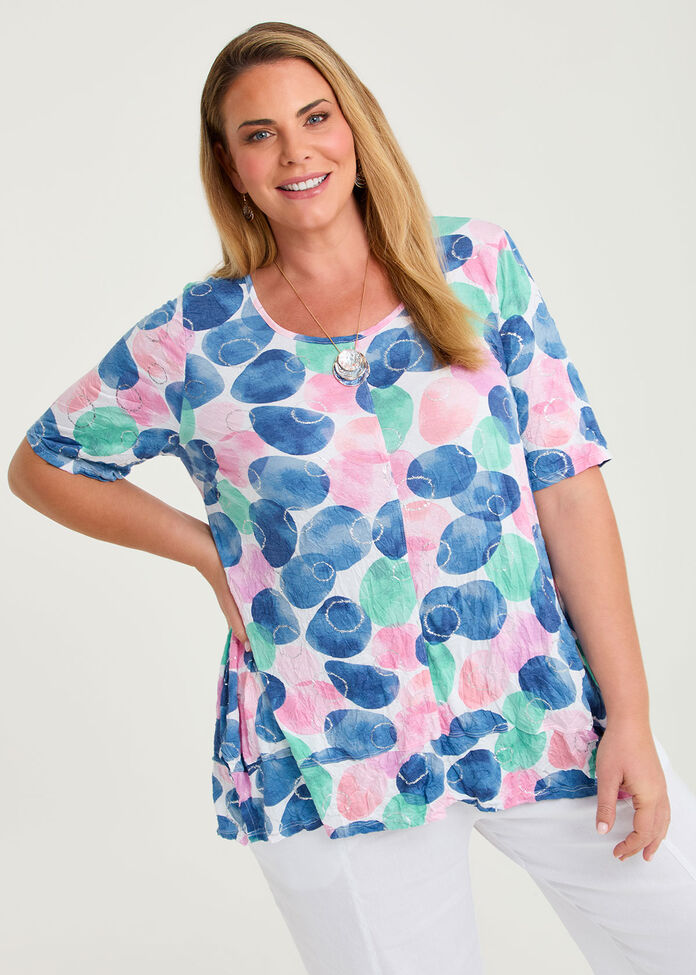 Bamboo Macy Spot Top, , hi-res