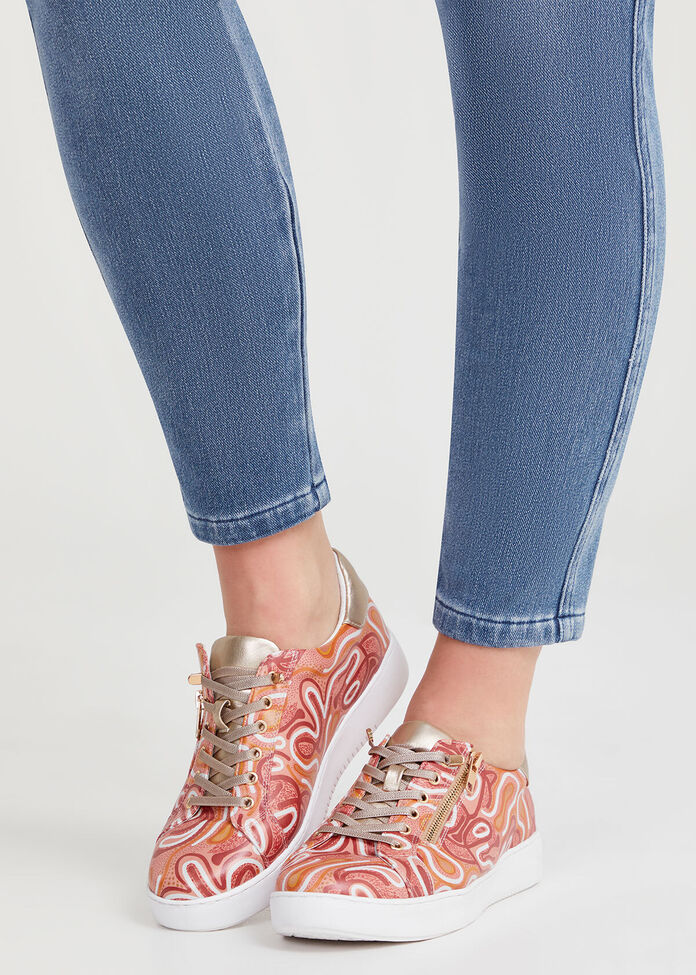 Elverina Garbara Zip Sneaker, , hi-res