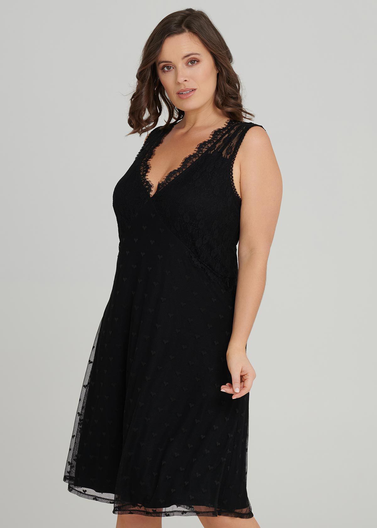 Plus size lace nightie 2025