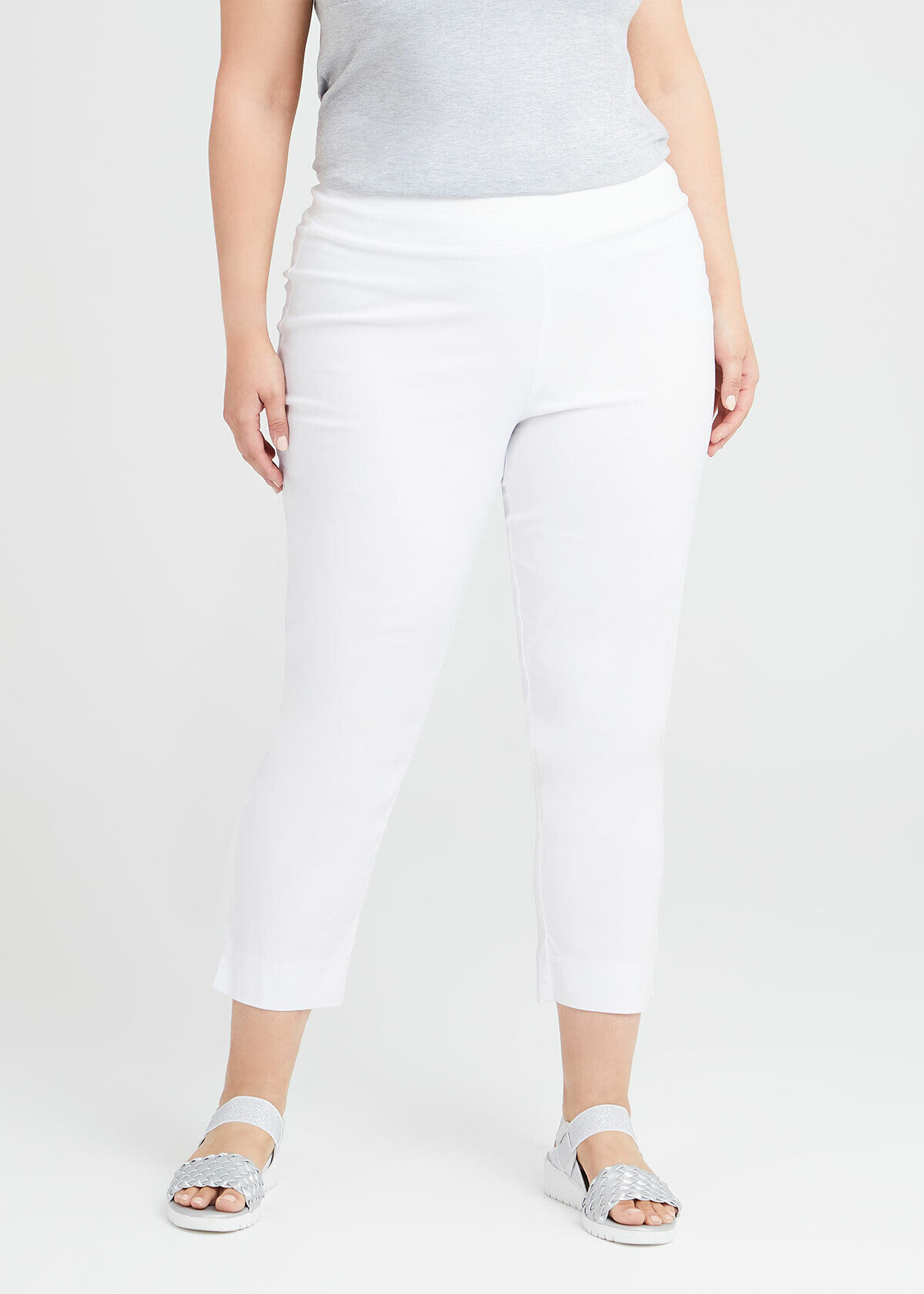 Shop Editorial Pant in White in sizes 