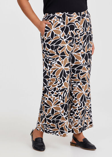 Plus Size Natural Imani Wide Leg Pant