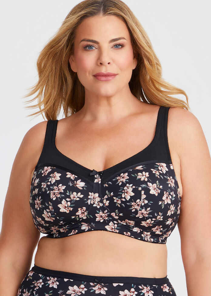 Wirefree Smooth Support Bra, , hi-res