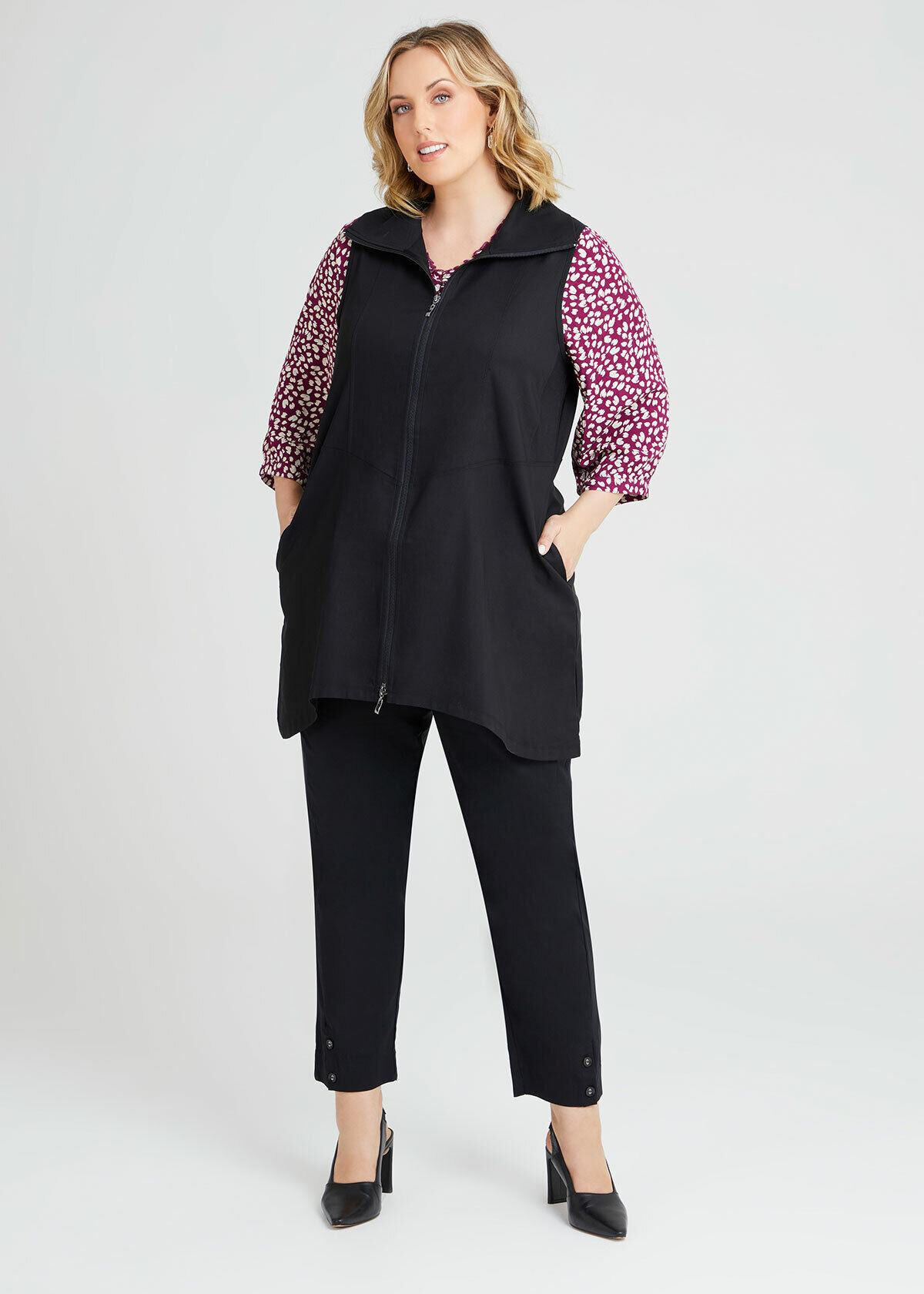 Plus size vests discount australia