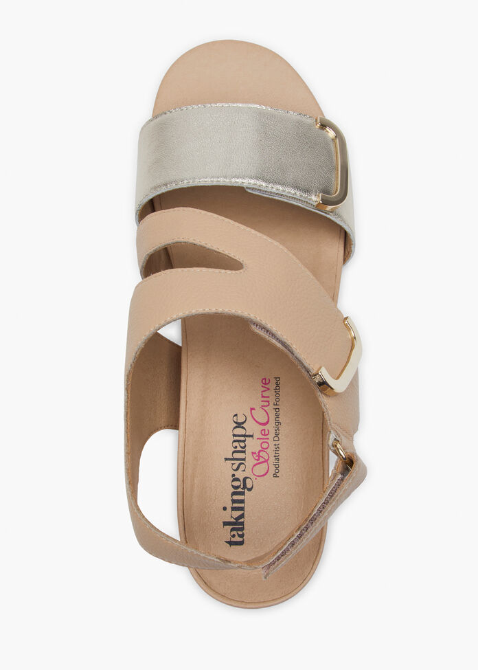 Orthotic Asymmetric Sandal, , hi-res