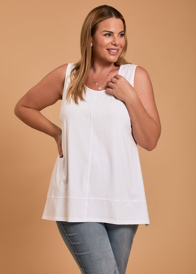 Plus Size Pima Cotton Elevate Tank