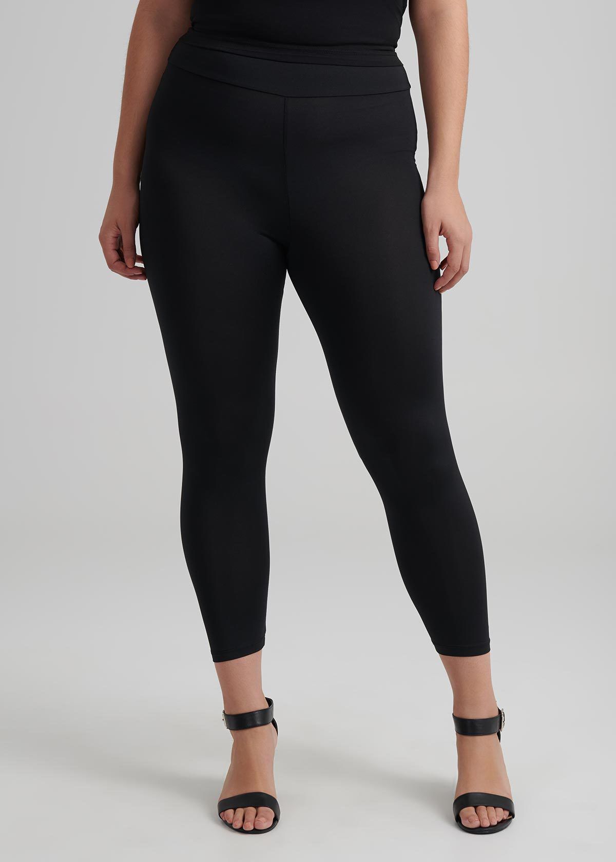 Plus Size Basic Leggings, Curve Sizes 