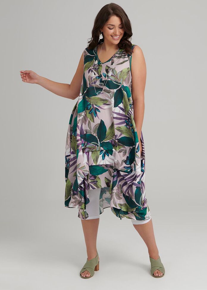 Shop Plus Size Wild Flower Dress in Print | Taking Shape AU