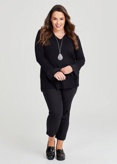 Plus Size Petite Editorial Trouser