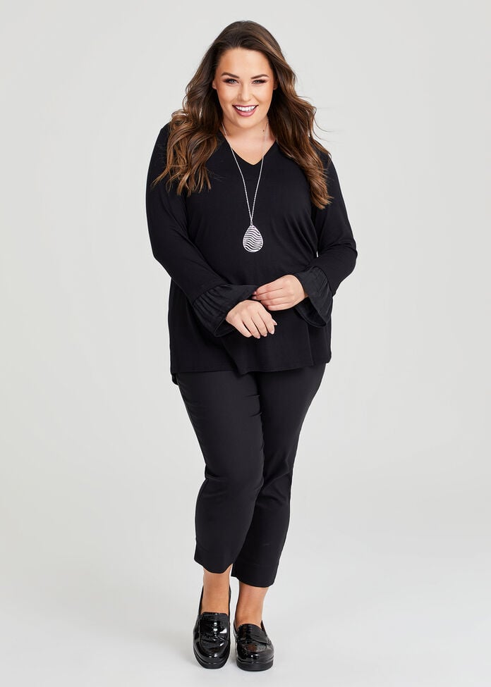 Petite Editorial Work Pant, , hi-res