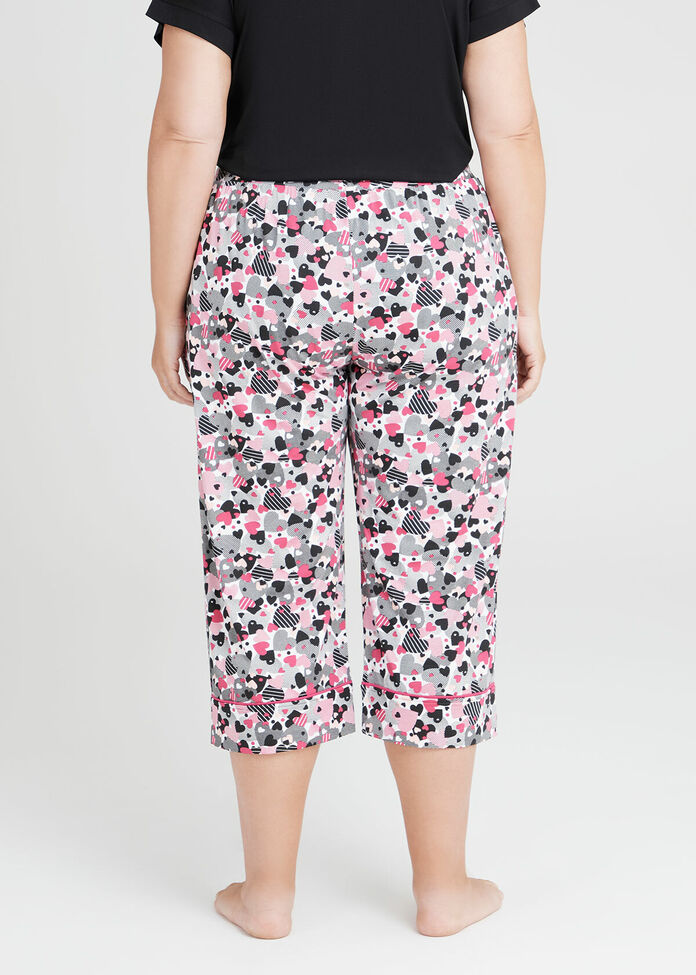 Shop Plus Size Bamboo Love Hearts Pyjama Pant in Print | Taking Shape AU