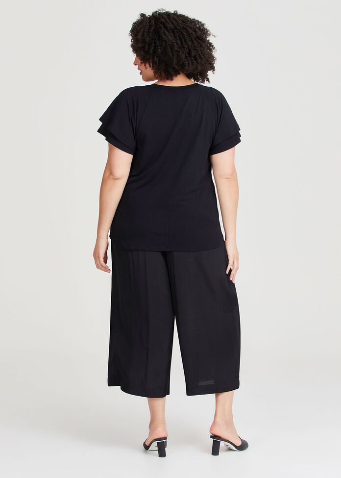 Shop Plus Size Bamboo Amira Top in Black | Taking Shape AU