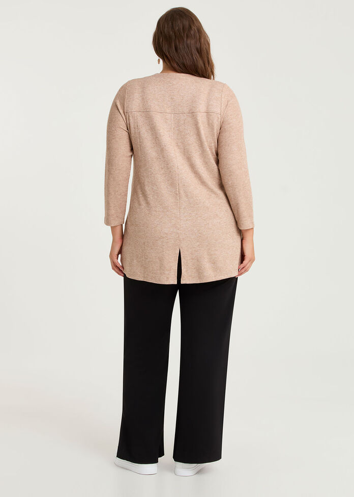 Natural Celine Textured Tunic, , hi-res
